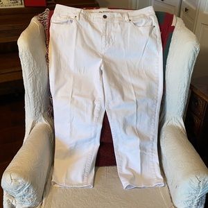 Chico’s PLATINUM crop jeans